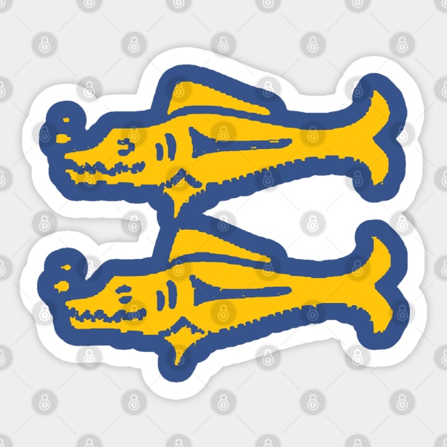 Blue Barracudas Sticker by B3pOh